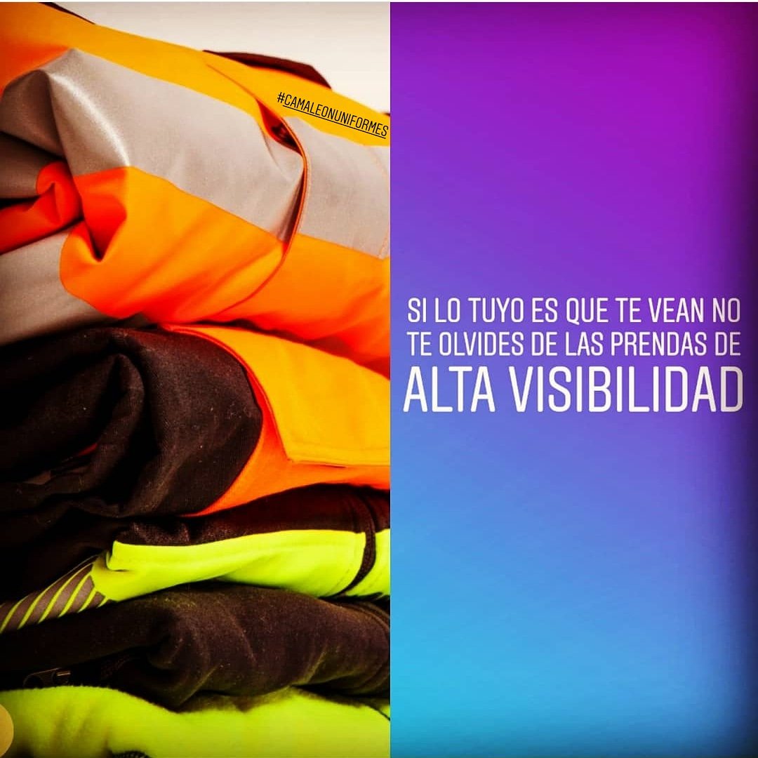 CamaleonUniform's tweet photo. En verano o en invierno...que te vean!!! @CamaleonUniform #camaleonuniformes #Manresa #Transporte https://t.co/XEeHi8GcbF