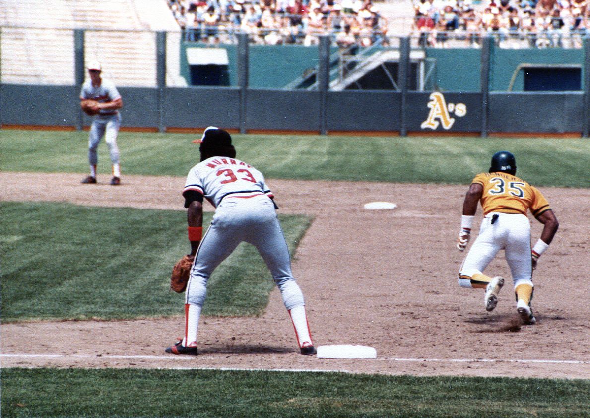 ElisOrangeCT's tweet photo. Do you miss ' Hall of Famer "Steady Eddie" Murray? We sure do! Come by Eli's as we celebrate Eddie's first major league hit, back on this night in 1977! https://t.co/mmGUD5dGlC
