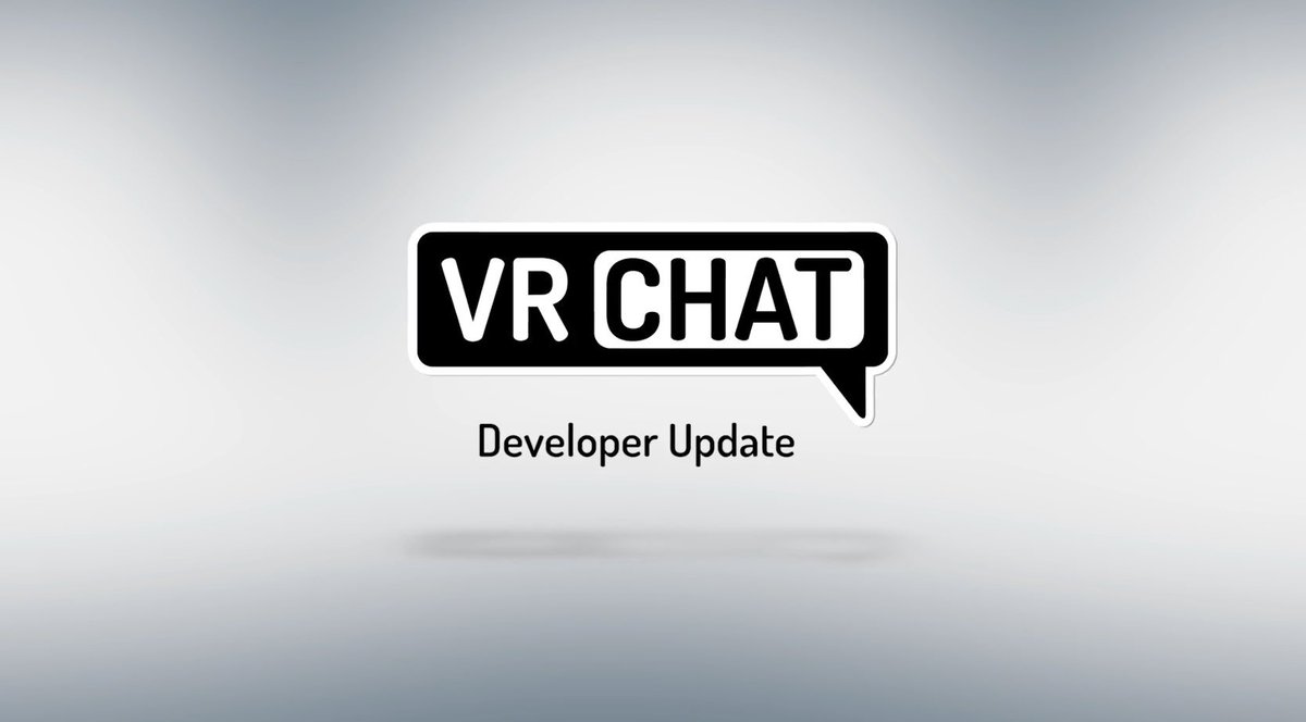 VRChat's tweet photo. Introducing #VRChat Developer Update 

https://t.co/6kzM1cRmWb

#gamedev #VirtualReality https://t.co/icJtQQsKP0