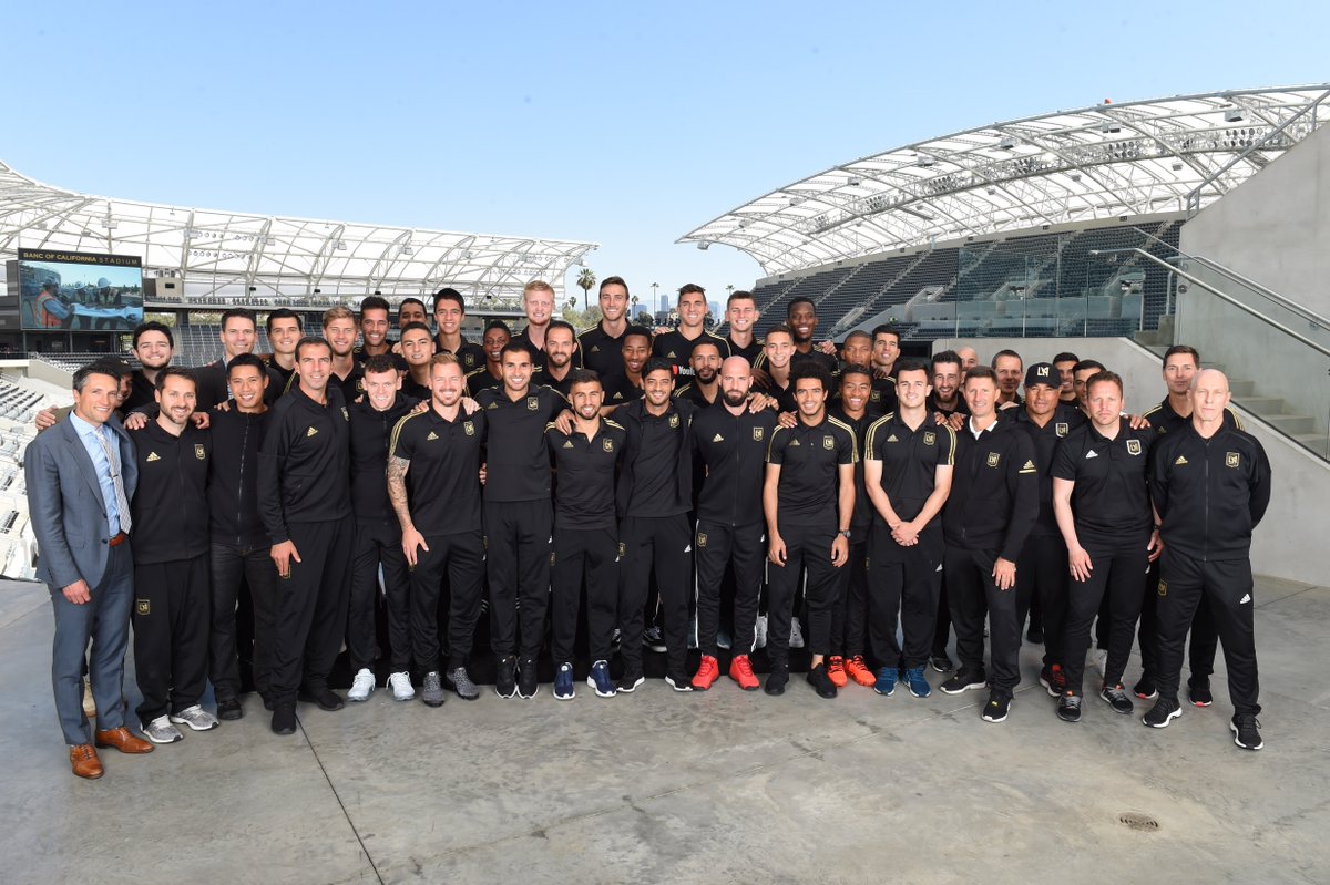 LAFC's tweet photo. Good to be home.

#LAFC https://t.co/EqxAaeWinL