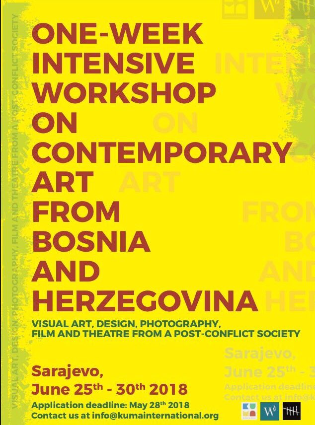 enricod3's tweet photo. After Kuma's logo, the advertising agency Ideologija from Sarajevo created another great piece of art for Kuma International Summer School #ideologija #kumainternational #summerschool #sarajevo #bosnia #education #brodac #warmfestival #warmfoundation https://t.co/pEqr1ZnjcG