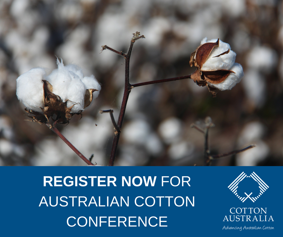 Early bird registrations for the 2018 Australian #Cotton Conference are now open.
Click here to sign up: australiancottonconference.com.au/get-involved/r…