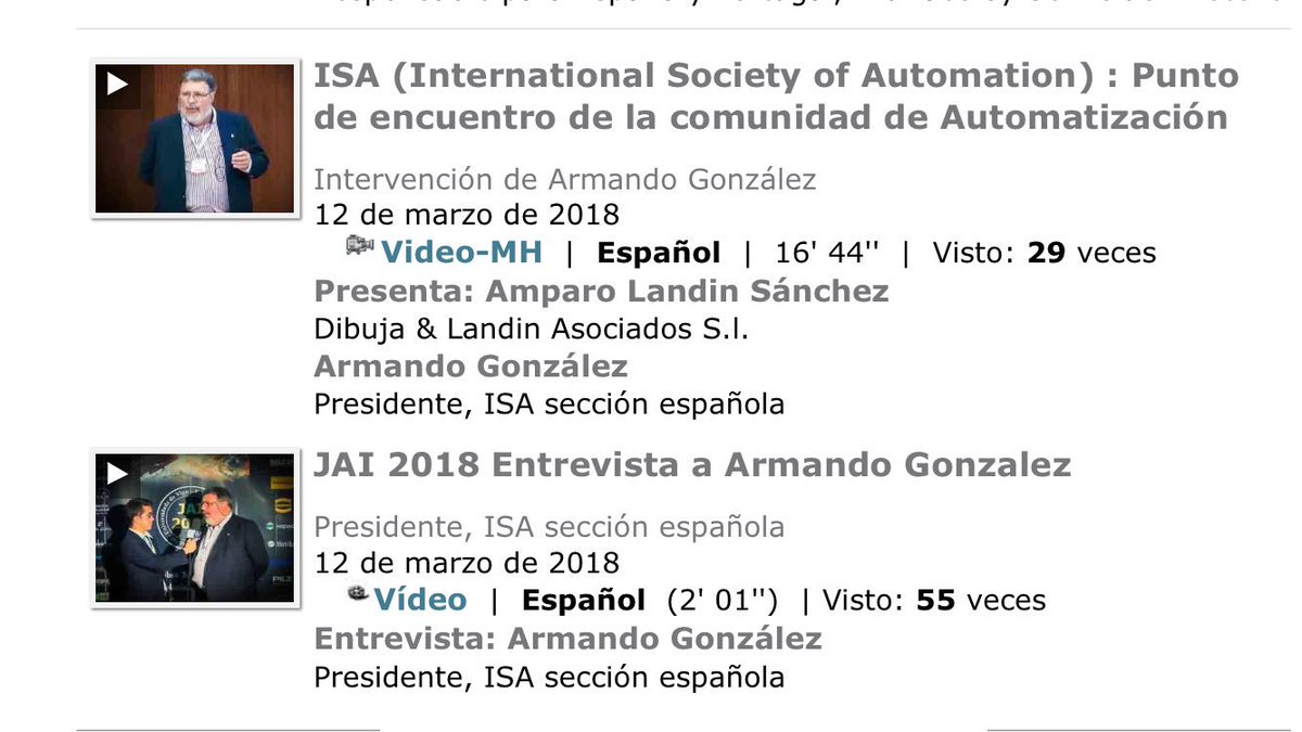 NachoArmesto's tweet photo. Ya puedes ver en @UVigoTV la #conferencia de Armando González @ISA_SecEsp @ISA_Interchange en @JAI_UVIGO #JAI2018 https://t.co/j5e70rnmJ4 https://t.co/INtCIacOLy