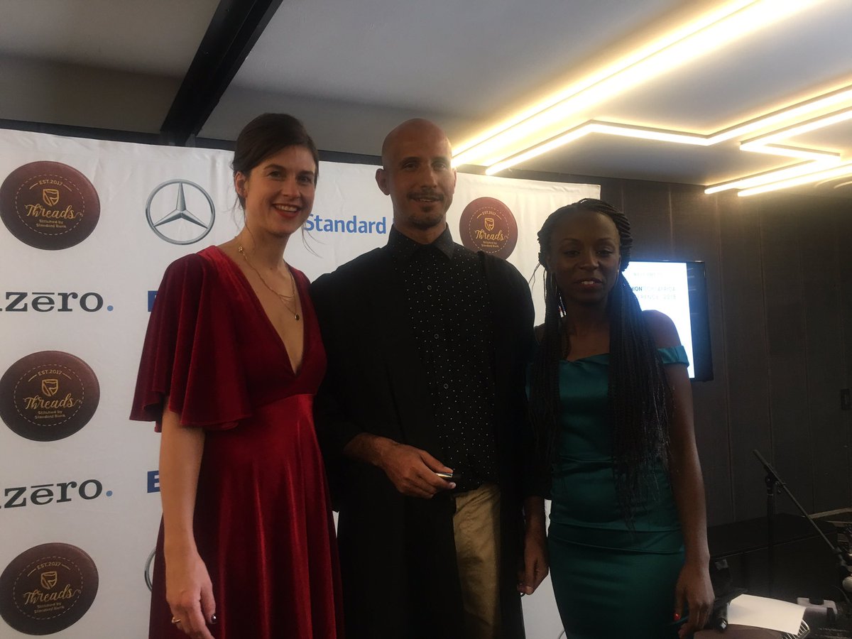 KayaON959's tweet photo. Congratulations to Anthony Smit of 2Bop on winning #ThreadsbySB 2018, well done. #KayaFashion https://t.co/D6vK35fHzr