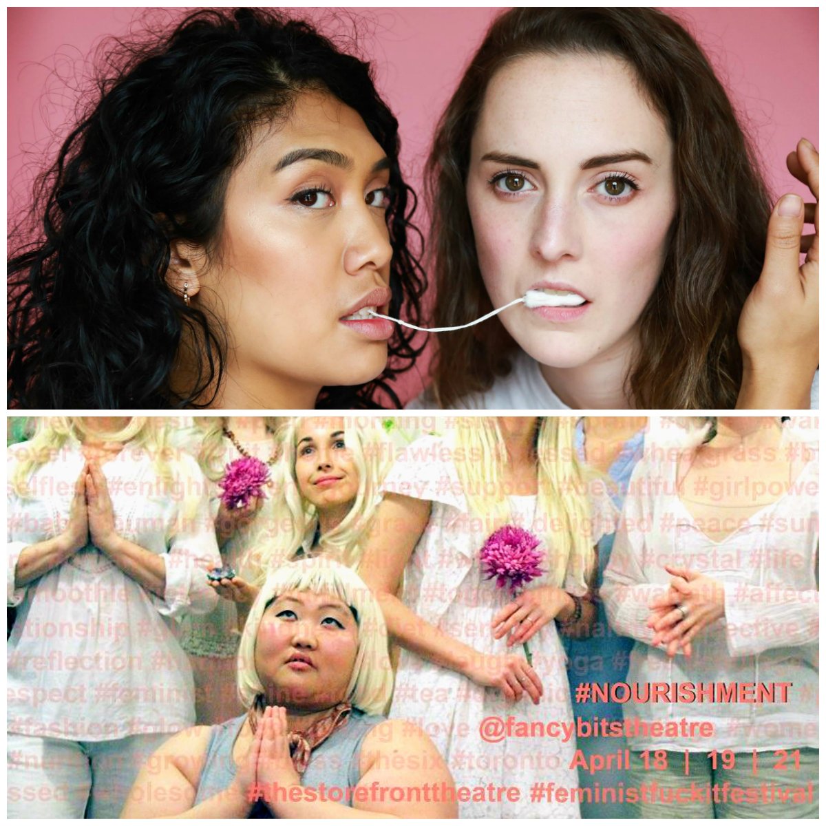 broadleafto's tweet photo. Congrats to our APs @MirkaLoiselle & @21sungelas on their #FFIF2018 #feministfuckitfest shows opening @StorefrontTO this week! M's #EmilyandEv is TONIGHT at 10:30 PM & A's #Nourishment is TOMORROW at 9 PM and SATURDAY at 3:30 PM @GearyLane . Tix: https://t.co/en54oTFetG #theato https://t.co/L56OQHJFkW
