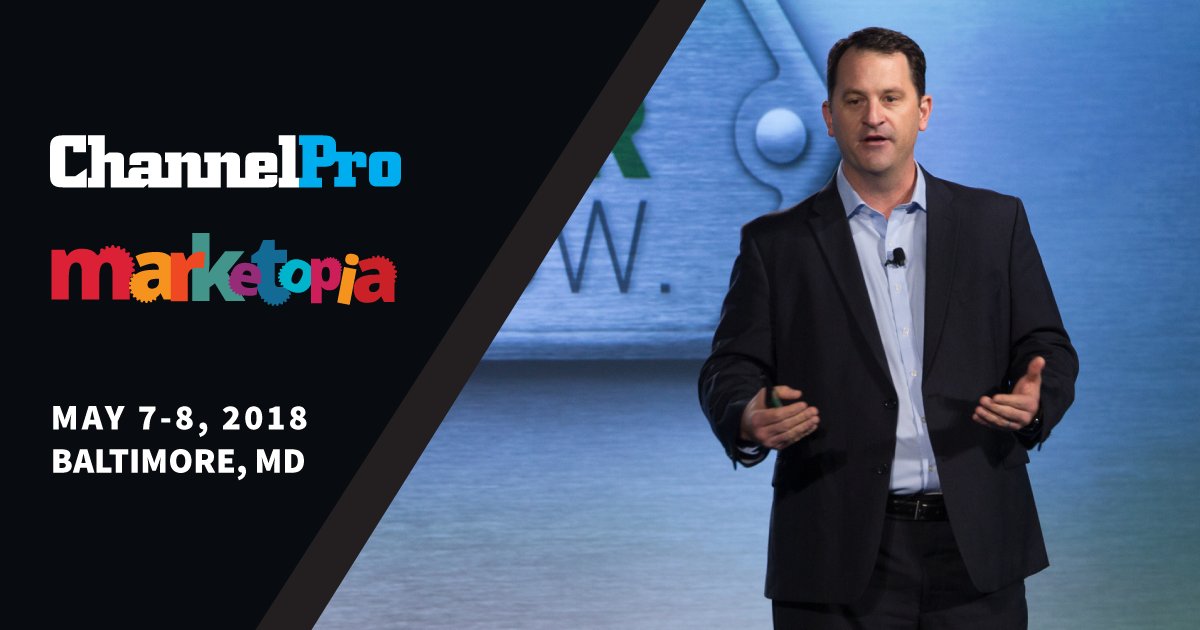 MarketopiaTGM's tweet photo. Attending @ChannelProSMB Forum 2018 – Baltimore? Don’t miss your chance to learn from the channel’s lead machine, Terry Hedden. Walk away with tips to GROW your business immediately! https://t.co/kS9pWBn4fW #TheLeadMachine #GrowYourBusiness #Leads https://t.co/6Y6UTLiFny