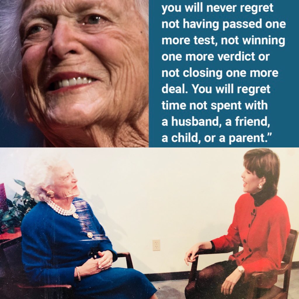 _stephanieriggs's tweet photo. Rest In Peace Barbara! #favoriteinterview #FirstLadyBarbaraBush #presidentbush #presidentbush https://t.co/VCGlGYTYn0