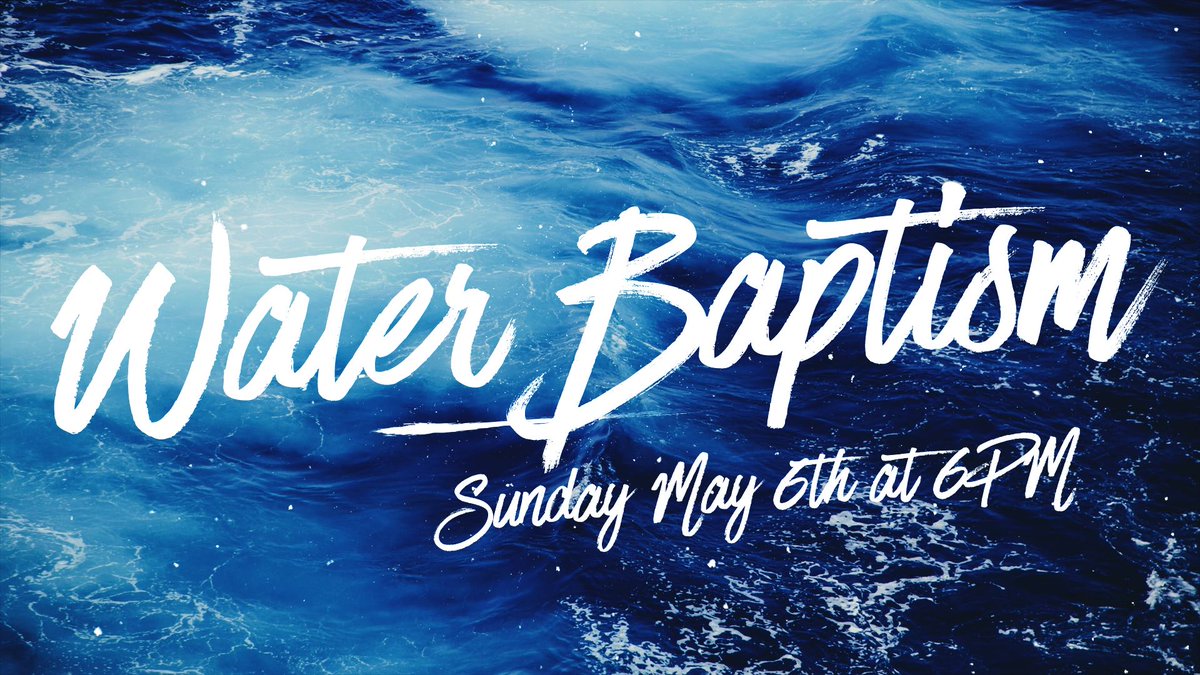 HopeCCSeattle's tweet photo. Our next Water Baptism service is Sunday, May 6th at 6pm. Come celebrate new life with us! 
There will be a class held at 5pm that day for those interested in being baptized. Please sign up at Hope Central on Sunday, or inbox us for more details. https://t.co/JS5zy4kWsS