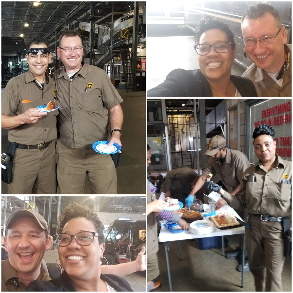 Honoring Jeff Stow on his last day with the company.  Farewell and wish you the best in Scotland with your Family. You will be truly missed, thanks for all you did for UPS.