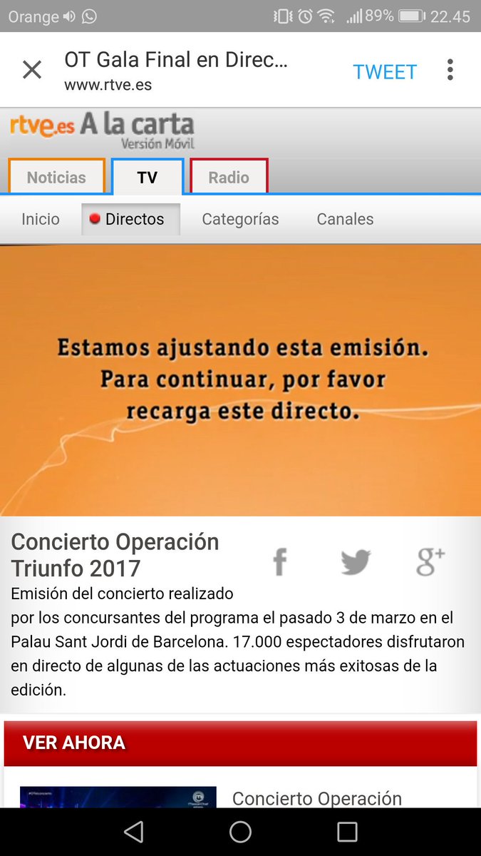 LauraLaserna's tweet photo. @La1_tve Qué está pasando?? https://t.co/3EXd5ZAswU