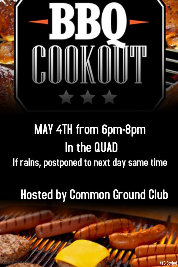 Hilbert_msa's tweet photo. Come out to our end of the year BBQ! https://t.co/bVoWenqXU5