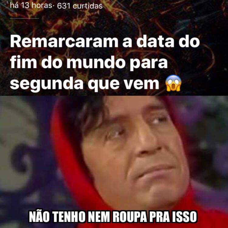 Aff. Odeio quando marcam essas coisas pra cima da hora. Gosto de me programar com antecedência.