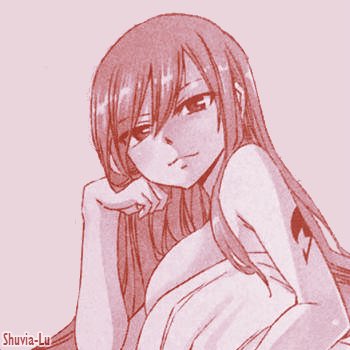 She would yawn and stretch as she sits up in bed, waiting a bit till she could see clearly. When she glanced over at you and see you are already awake and staring at her she gives you a smile. 

“Good morning~”