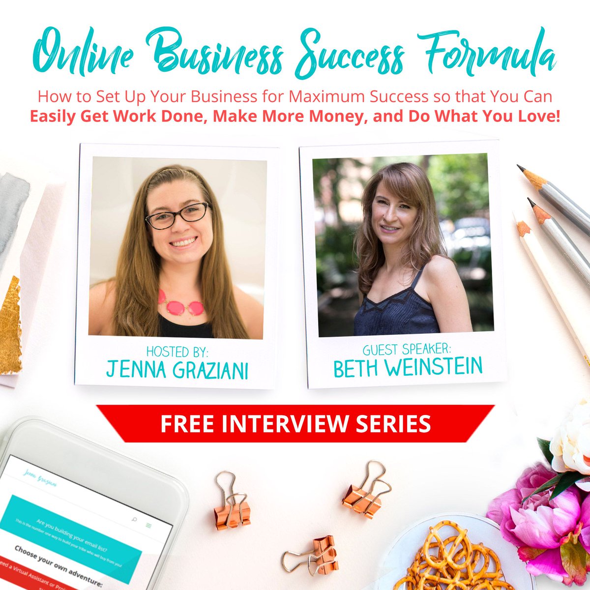 Stop wasting time!!  Learn amazing tips for your business and #OnlineBusiness in this #onlinebizsuccessformula #virtualsummit Click here ​bit.ly/2IZnJLP ​to register for FREE!

#onlinesummit #virtualbusiness #businesscoach #businesstips #entrepreneurlife