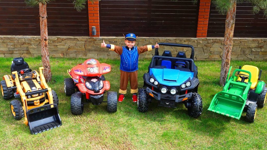 AutoFanaticNet's tweet image. Funny Paw Patrol Ride on POWER WHEEL Jeep, Lamborghini, Tractor, Bmw, Excavator and Quad Bike autofanatic.net/2018/04/18/fun…'