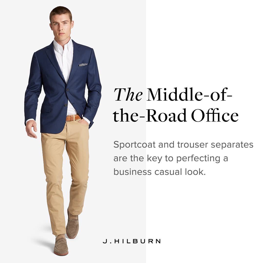 JhilburnMC17's tweet photo. J.Hilburn Custom Menswear has "Decoded the Office Dress Code"
Let us dress you for every occasion ... Visit our website at https://t.co/7ntUDBBMsO https://t.co/tkiIJUqaSs