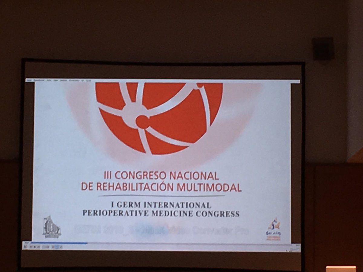StephGaBotello's tweet photo. III Congreso Nacional de Rehabilitación Multimodal. #fasttracksurgery #GERM #rehabilitacionmultimodal https://t.co/RmkAy7avWc