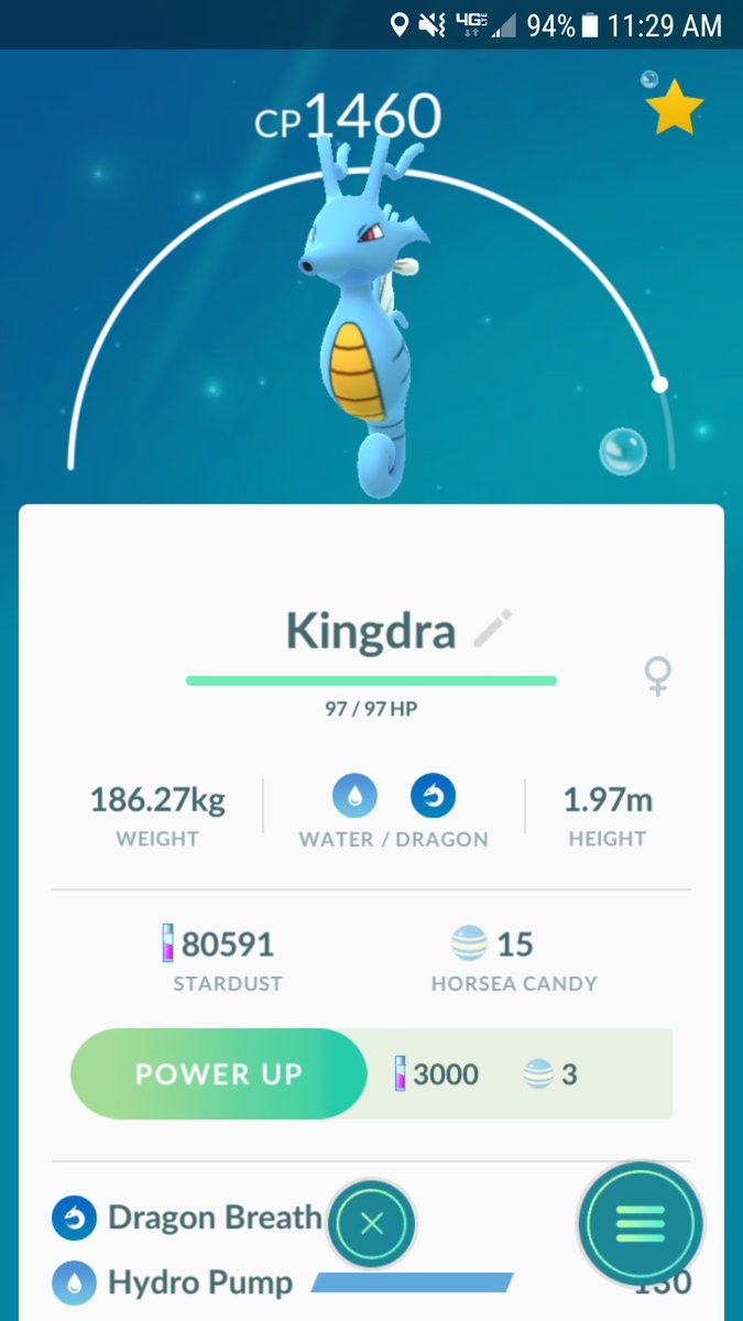 These are the new stuff I evolved this week!! 😄