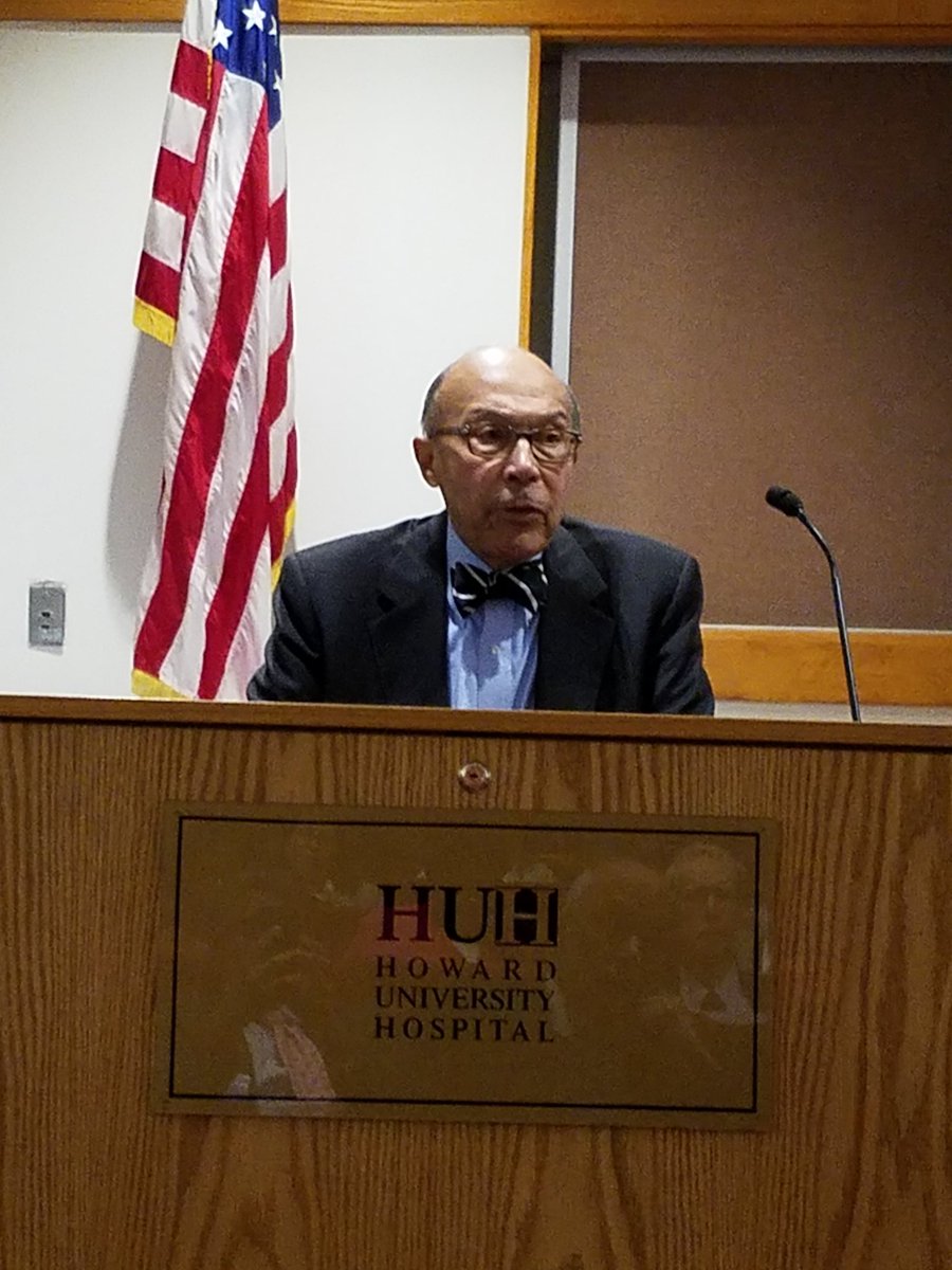 krishnanmd's tweet photo. Our speaker @DanielEDawes being introduced by Dr. Wilkinson, son-in-law to Dr. Cobb. #thecobblecture @HowardU @thecobblecture https://t.co/5a0GPD0OPr