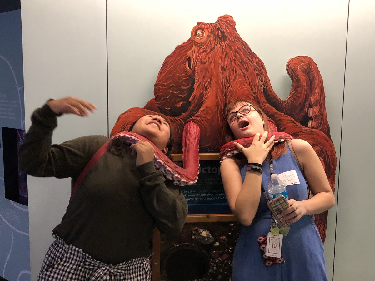 Janelle's tweet photo. Oh, no! The octopus got @ToriHall_NTHC @Tori_Hall_ @melanie_nthc ! #NTDayOut #NTDayOut18 #NTHC10 https://t.co/6Zebegnb4o