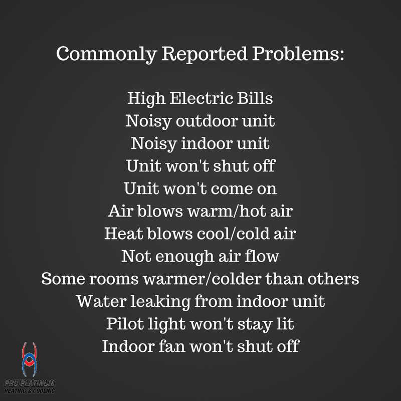 proplatinumkc's tweet photo. These are a few of the most commonly reported HVAC problems. If you're experiencing any of these, please give us a call and let us help. 
913-908-3512
https://t.co/gtYBnPYRk2  
#noyoutubingthis #wecanhelp https://t.co/E5dnm3q4DL