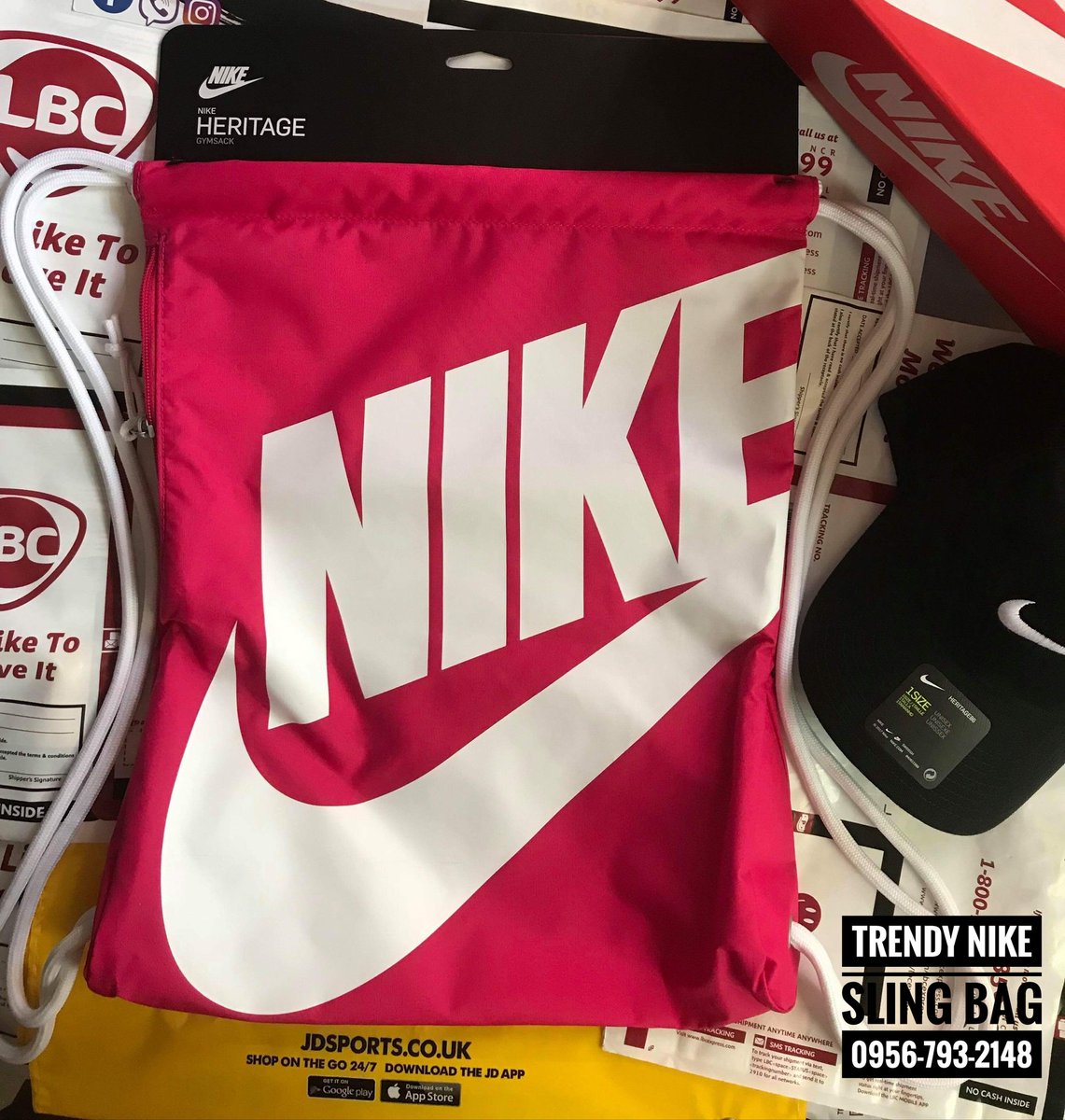TrendyNikeSling's tweet photo. ~On-Hand &amp; Available~
💯original 💯legitseller 💯brandnew

🎟️FB PAGE: TRENDY NIKE SLING BAG
⛔️PM OR TXT ME @ 09567932148 

📧Nike heritage gymsack pink

#TRENDYNIKESLINGBAG #GATORADEPH #GATORADEBOTTLE #SPORTSBOTTLE #GYMBOTTLE #BASKETBALLBOTTLE #CYCLINGBOTTLE #NIKEBOTTLE https://t.co/uEH547W8Tf