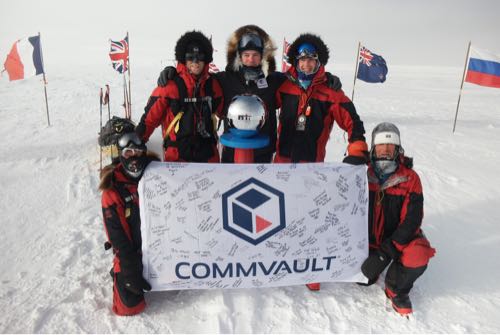 billwohl61's tweet photo. Great to see @Commvault CMO @justpowell  talking brand and his recent expedition to the #SouthPole with @robertswan2041  at the annual #cmoclubsummit in Los Angeles   Here's a CMO that will go to the end of the earth for a good story!   #EverydayRemarkable https://t.co/9eoAp6yqGV