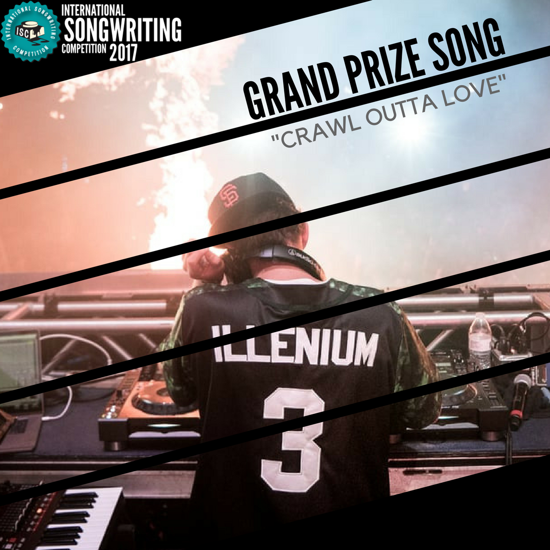 intlsongcomp's tweet image. 🎉WINNERS ANNOUNCED!🎉 Congratulations to ISC 2017 Grand Prize winners @illeniummusic @annika_wells @m_biancaniello @KateMorgan for their song &quot;Crawl Outta Love&quot; 👏🏼👏🏼👏🏼 &amp;amp; congratulations to all winners and a big thank-you to all the amazing songwriters who entered #ISC2017