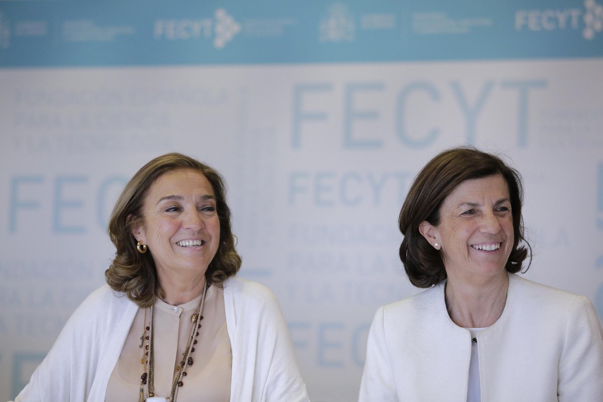 FECYT_Ciencia's tweet photo. Carmen Vela clausuró hoy la reunión del Consejo de Fundaciones por la Ciencia, que ya cuenta con 53 miembros.

Te contamos cómo se desarrolló la jornada en nuestra web 👉 
https://t.co/Ac68hLzuLZ https://t.co/3DeHgUnyK9