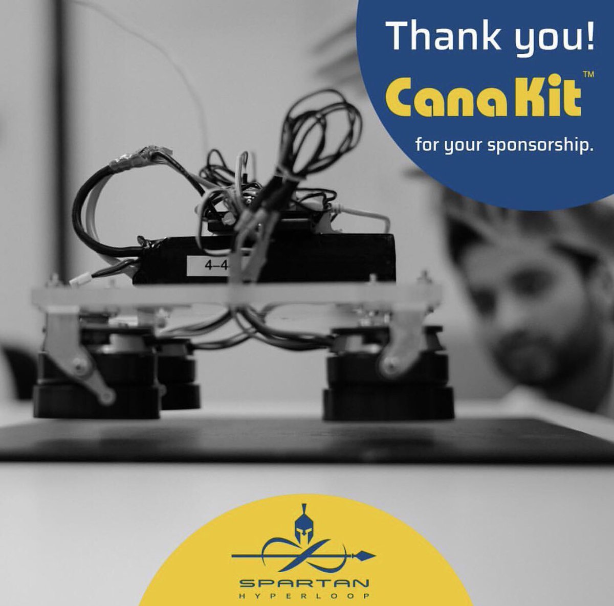 SpartanHL's tweet image. Appreciation post! We want to thank @canakit for the awesome circuit boards they provided for our team. A step closer to our goal as we look forward to July 22nd for the SpaceX 🚀 Competition. #SpartanHyperloop #HyperloopTechnology #SanJoseState #Engineering #SiliconValley