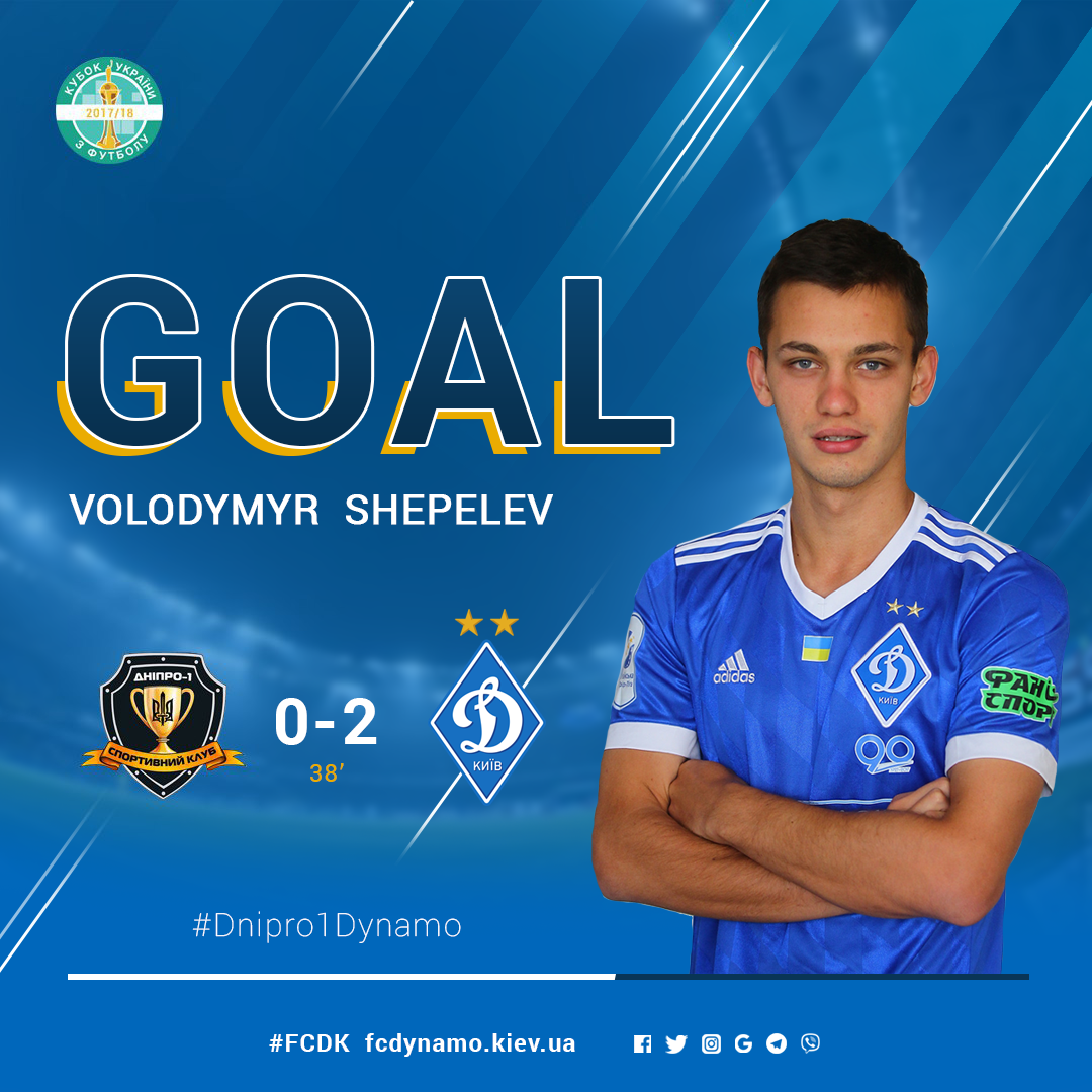 dynamokyiven's tweet photo. GOAL! Volodymyr #Shepelev! SC Dnipro-1 – FC Dynamo Kyiv 0:2

#FCDKLive #Dnipro1Dynamo https://t.co/jWXpfotCTy