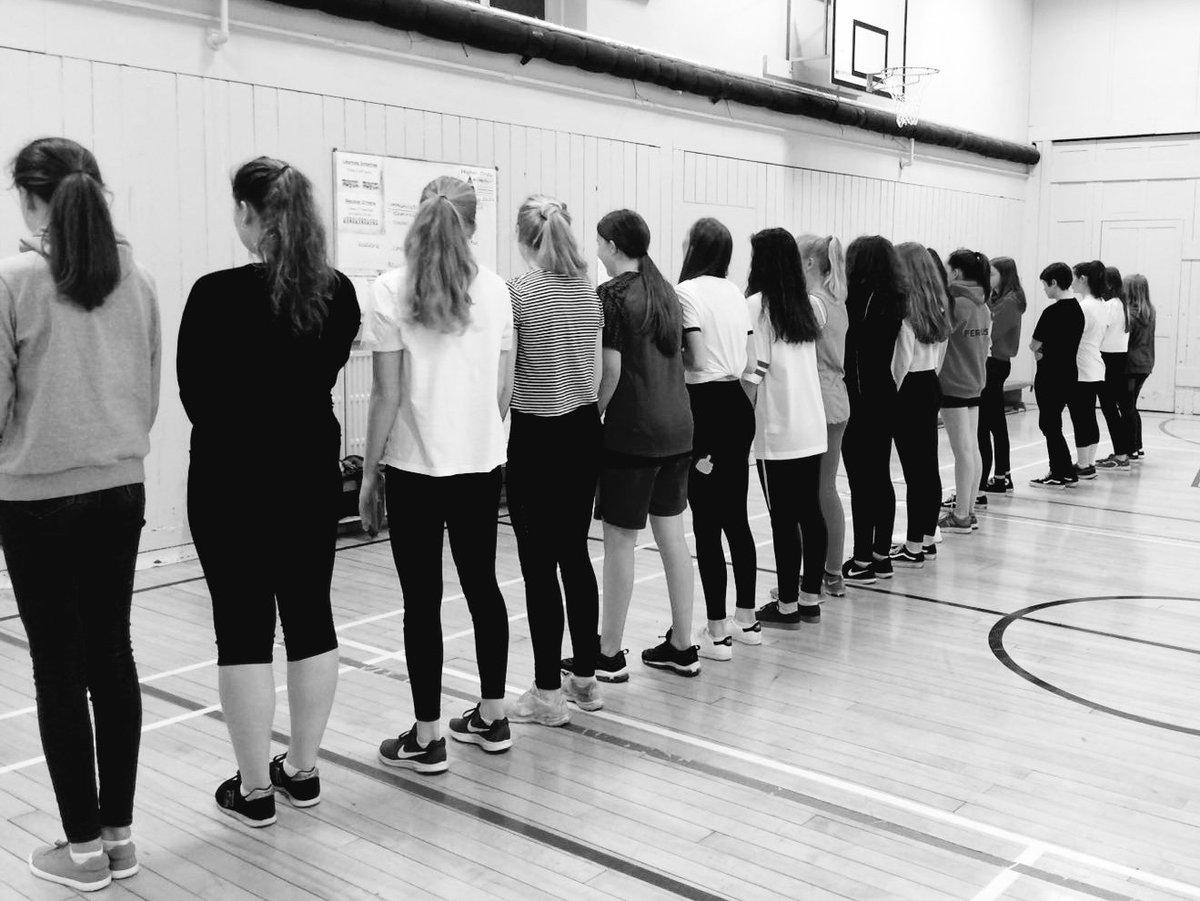 This afternoon's iLead taster pilot session was all about Ice-Breakers! Can you arrange yourselves tallest to smallest??? <a href="/YouthScotland/">Youth Scotland</a> <a href="/HyndlandSec/">Hyndland Secondary</a> #leadership #participation #yoyp2018 #imanachiever