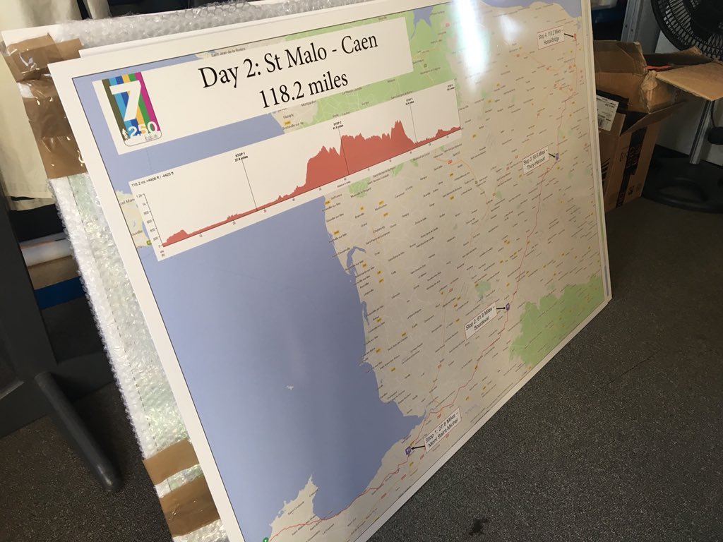 halow250's tweet photo. The team at @bmlprint have made it easier to stay on route for the #MagnificentSeven. Our #mapbooks and boards have arrived today. https://t.co/klyNhB6ZmR