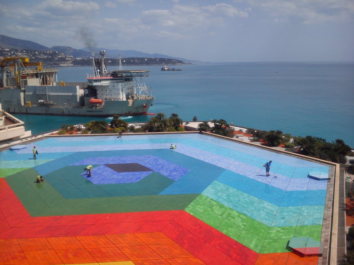 jtgrandtour's tweet photo. #cotedazurnow #Monaco #montecarlo #europe #South #fairmon #hotel #beautiful #photo #vassareli #painting #peinture #art #colors #today #day #mercredi #wednesday #motivation #Mediterranean #sea @jtgrandtour https://t.co/hKS1Hy00Kz