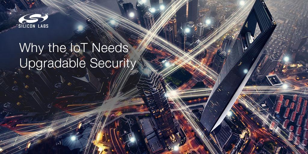 siliconlabs's tweet image. Join our webinar, Why the IoT Needs Upgradable Security: bit.ly/2qZYC3N
