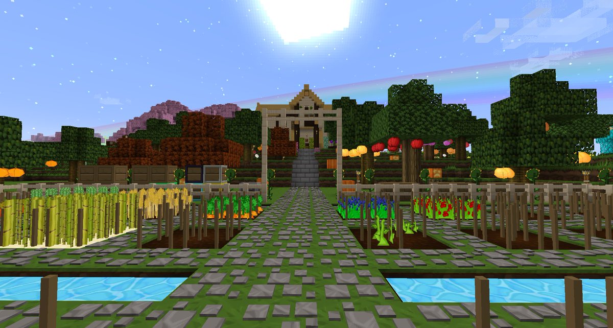 SwarleyPilgrim's tweet image. Looking pretty nice, if I do say so #Minecraft #ProjectOzone2