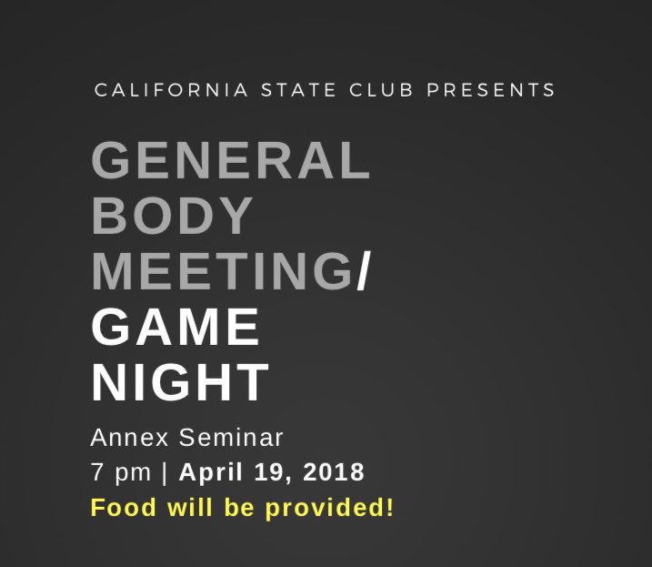 HUCaliClub's tweet photo. #westcoastwednesday🤩 our LAST GB meeting will be held tomorrow in Annex Seminar. we got food for y’all so come out and celebrate another year together🎉👀 https://t.co/bXPLURjS3u