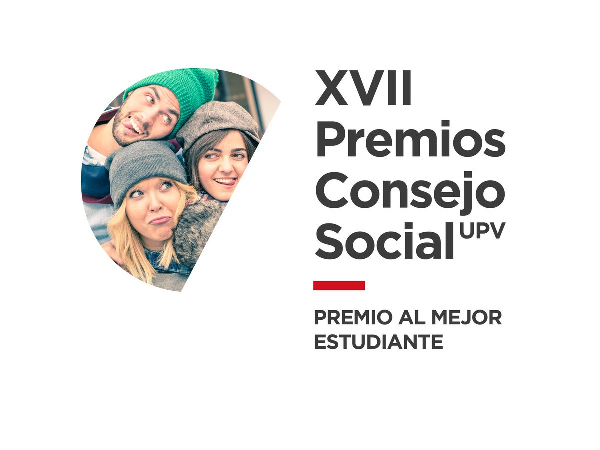 CSocialUPV's tweet photo. #PremiosCSocialUPV ¡Enhorabuena a los 13 alumnos que han recibido el Premio al Mejor Estudiante! Enhorabuena a todos, es la hora de vuestro futuro. https://t.co/kq2sPj5SXU