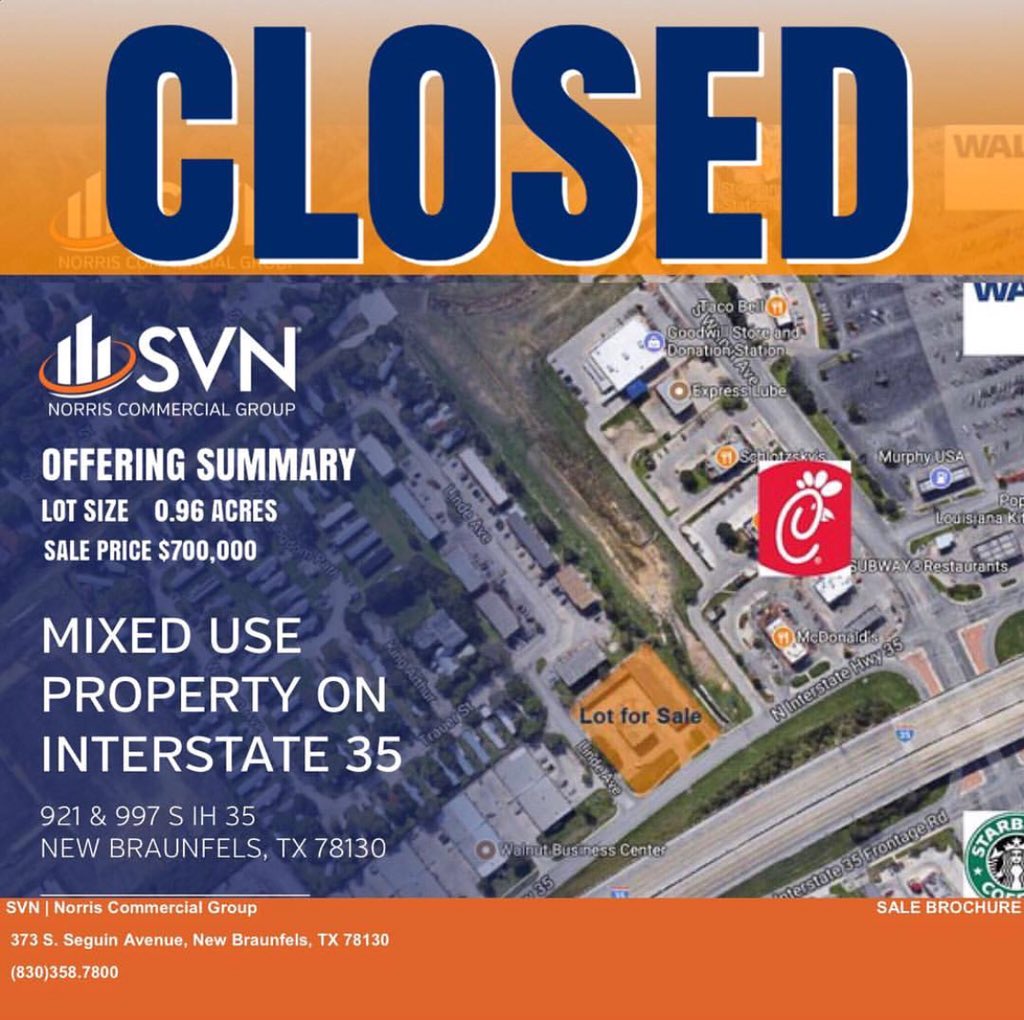 KDSRealtyAgent's tweet photo. Feelings of accomplishment on the buyers, sellers and brokers end. Nice, clean, productive deal! π
.
#closed #svn830 #mixeduse #svn #svn #realestateagent #realestate #realestateinvestor #realestatebroker #realtor #realtorlife #texaslandscape #texashillcountry #texas #texasRE https://t.co/Vlq0m3FmTj