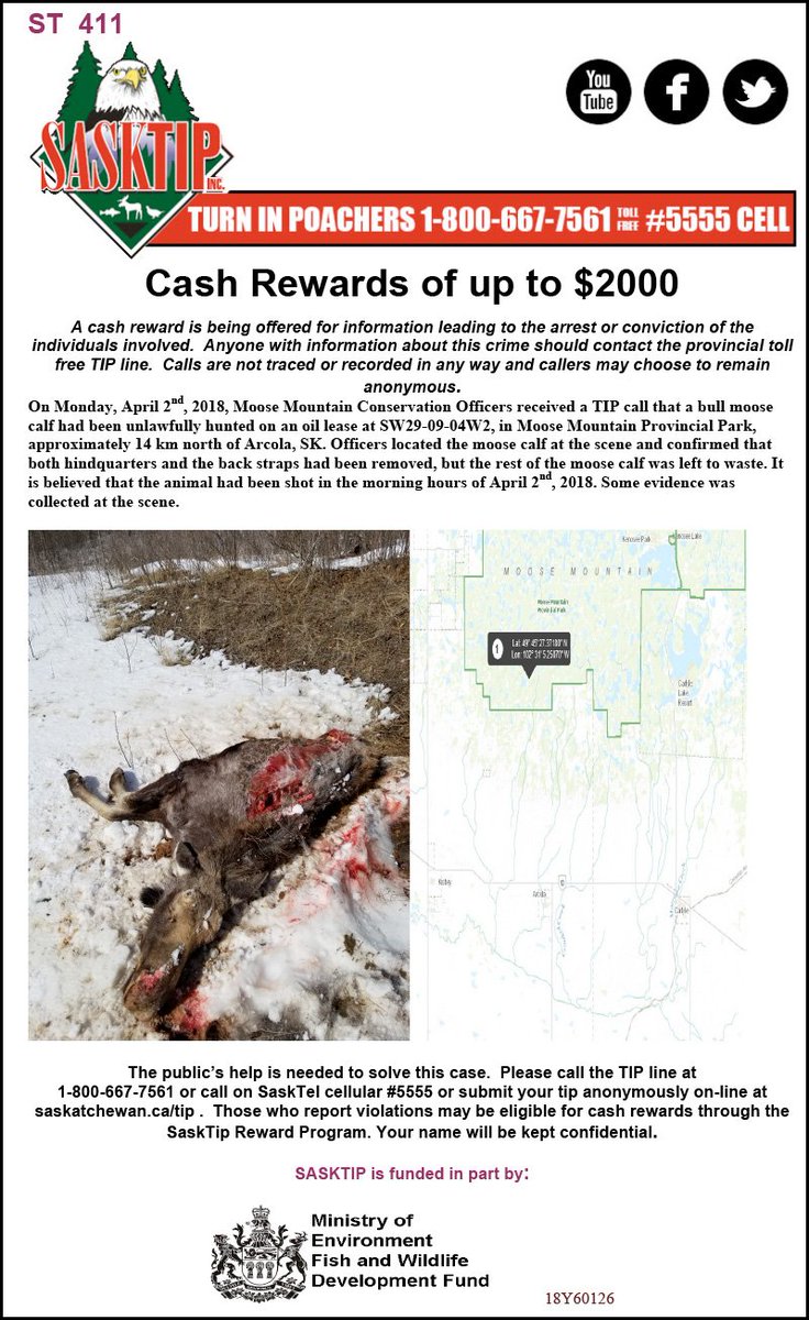 Sasktip's tweet image. Check out the latest unsolved cases and see if you can help! If you have any info call the TIP line 1-800-667-7561 #sktip