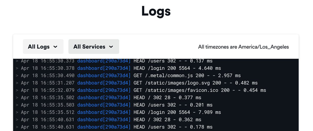 wedeploy's tweet photo. 🌍 Now you can debug your services better with timestamped logs dynamically based on your location. https://t.co/RL2WIQ7US3