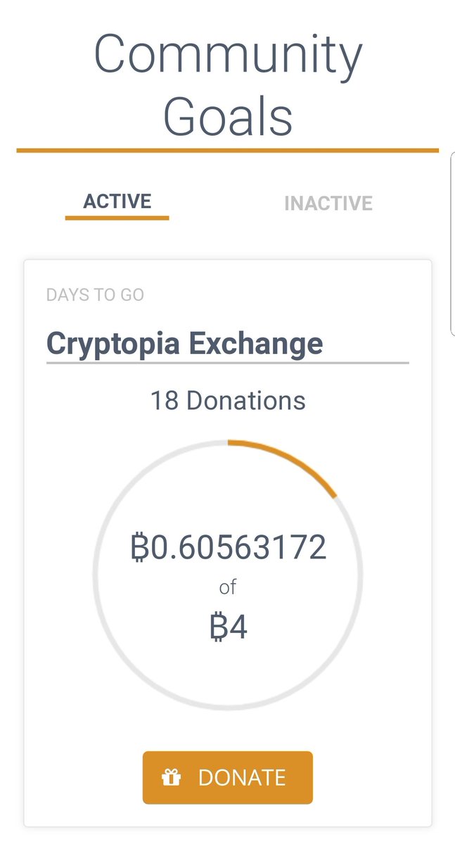 Nomad_Privacy's tweet photo. The Cryptopia Exchange donation fund seems to be on the rise. Big thanks to the #ECCfamily and let's keep it growing! 😁📈 #ECC #ProjectECC 

https://t.co/qr7kofkOrL https://t.co/1BysAGLzur