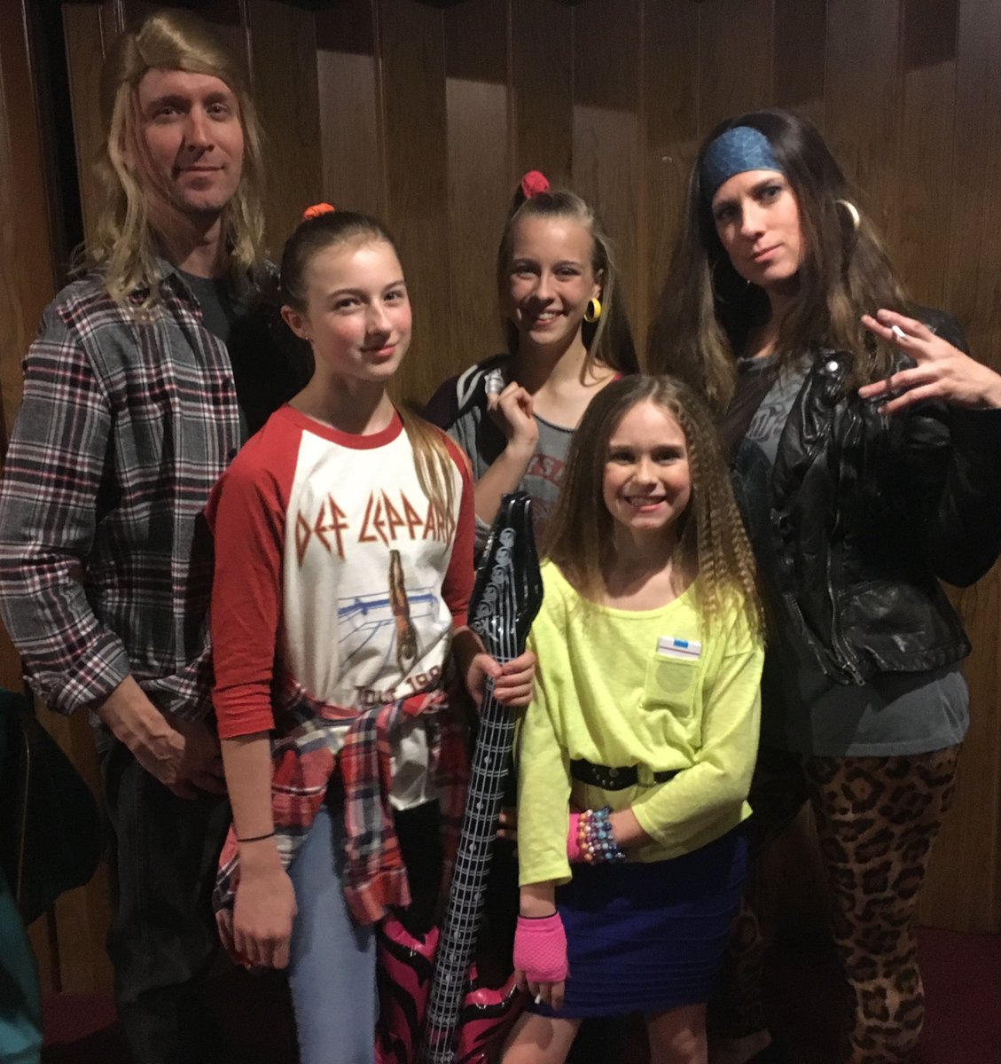 NewPatientGroup's tweet photo. Getting down... 80โs style! Check out our COO Eric Field having a little fun with his family! #WeLovethe80s #NewPatientGroup #NPG https://t.co/tuabVic7z9