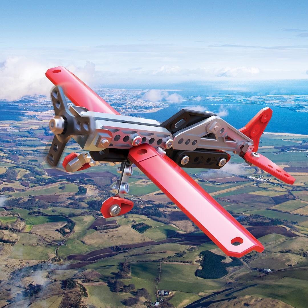 meccano stunt plane