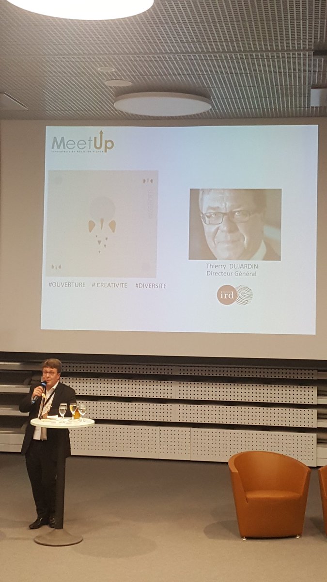 E_Cites's tweet photo. En direct du #Meetuphdf a la @CCIGrandLille avec @GroupeIRD et CoBoost ! #innovation #BoosterPME @Iteem @Centralelille https://t.co/S5wFyawTg3