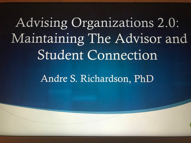 DrASRichardson's tweet photo. I must give Bennett College another SHOUT OUT for inviting me to campus to do a follow-up training session for organization advisors. https://t.co/gDTqad3UEq