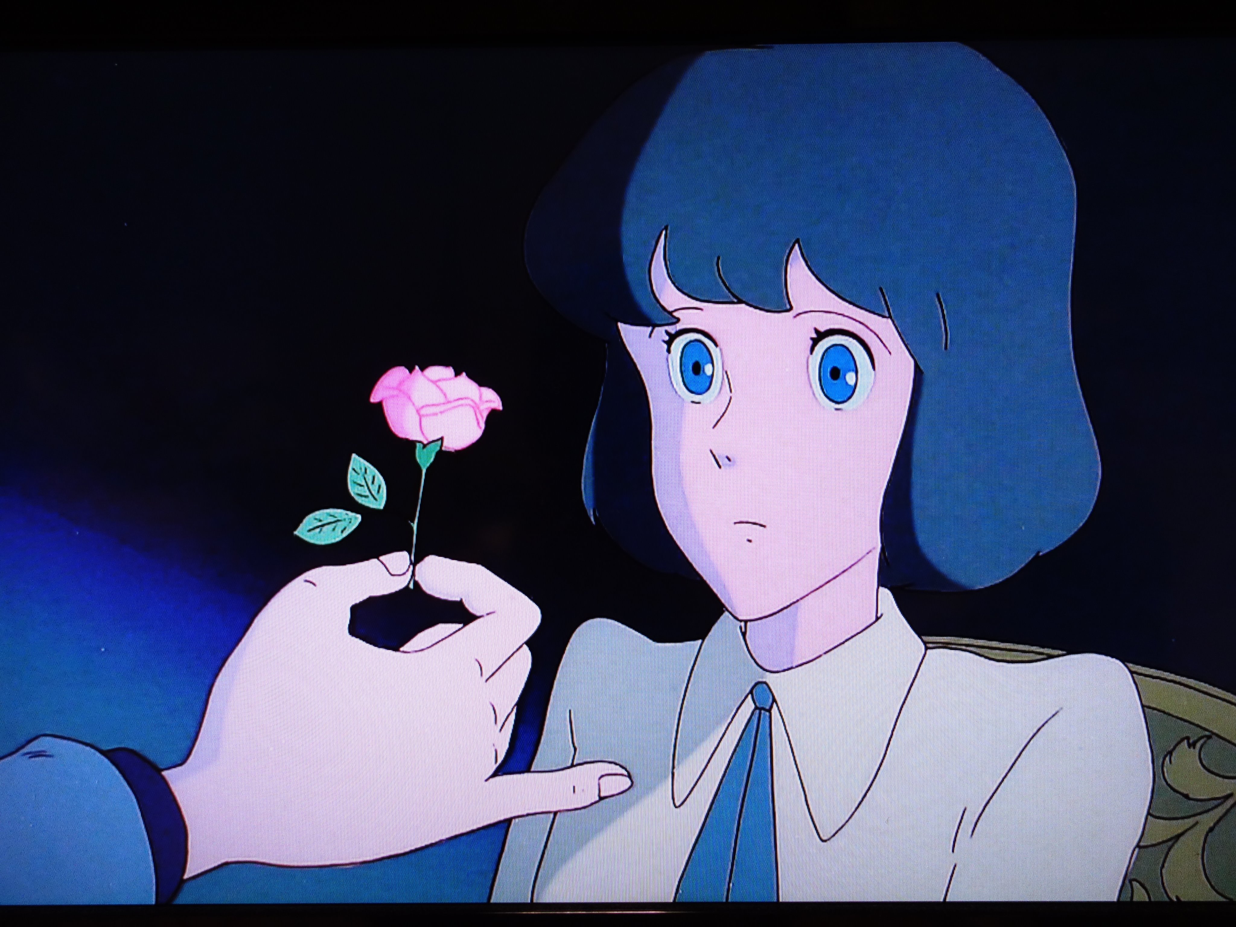 日本画 ロマンティックなシーンのルパンとクラリス A4 Lupin Central — LUPIN THE GALLERY Punk at dawn! | HLJ.com