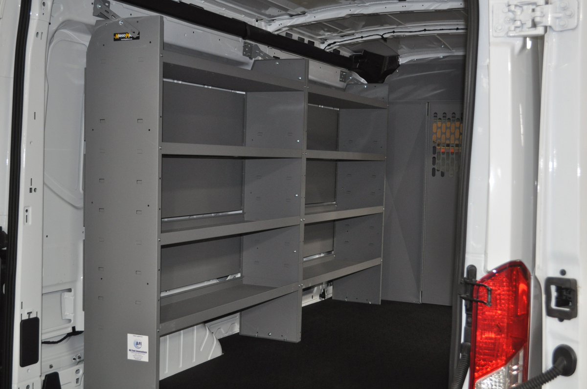 AFI_KC's tweet photo. Busy day here at AFI- We're working on van shelving with products from Kargo Master and converting a F-150 to propane as well! #Propane #KargoMaster #CNG #Conversions #Vanshelving https://t.co/8p546ySOSq
