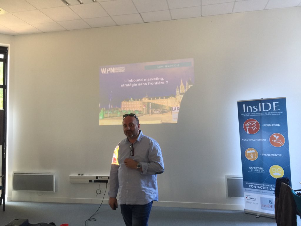 [#Event] Top départ du #Meetup <a href="/WPNormandie/">WordPress Normandie</a> par <a href="/nadaljoel/">Joël nadal</a> sur le thème de l'#inbound #marketing #WordPress #web #digital <a href="/LaKoloc/">LaKoloc</a> !