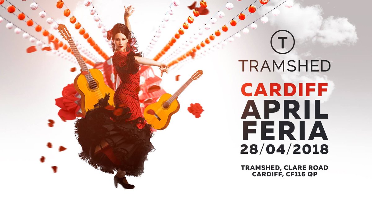 SpaniardGourmet's tweet photo. Just to weeks to celebrate @AprilFeriaCF at @TramshedCF  next Saturday 28th from 11:00 -23:00 you would not miss that one! is going to be amazing! Tickets are running fast! 

Get yours at https://t.co/n4X8roQN11

#AprilFeria #OfficialSponsor #Tramshed #SpanishFiesta https://t.co/zuwJkmTiKQ